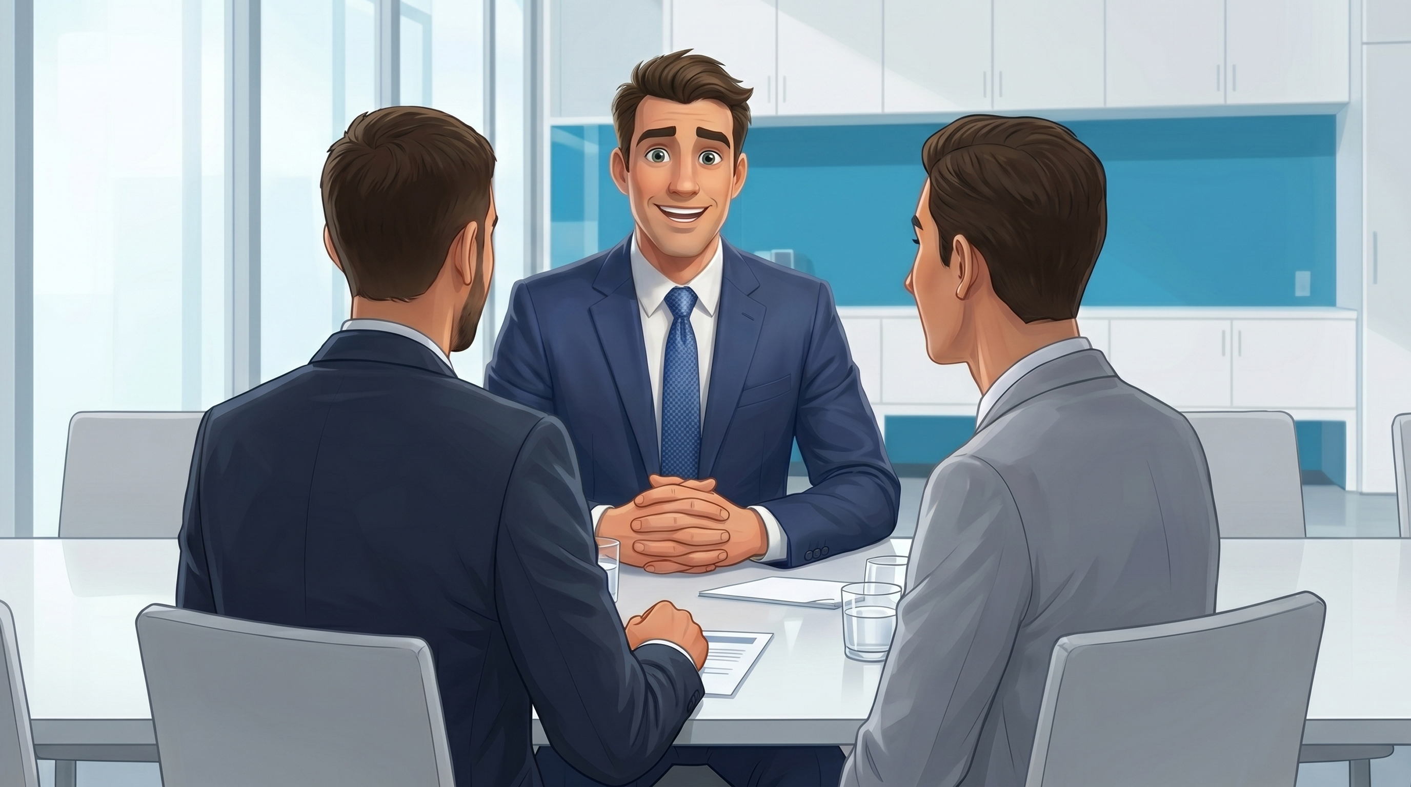 Profesionales de seguros licenciados asesorando a un cliente