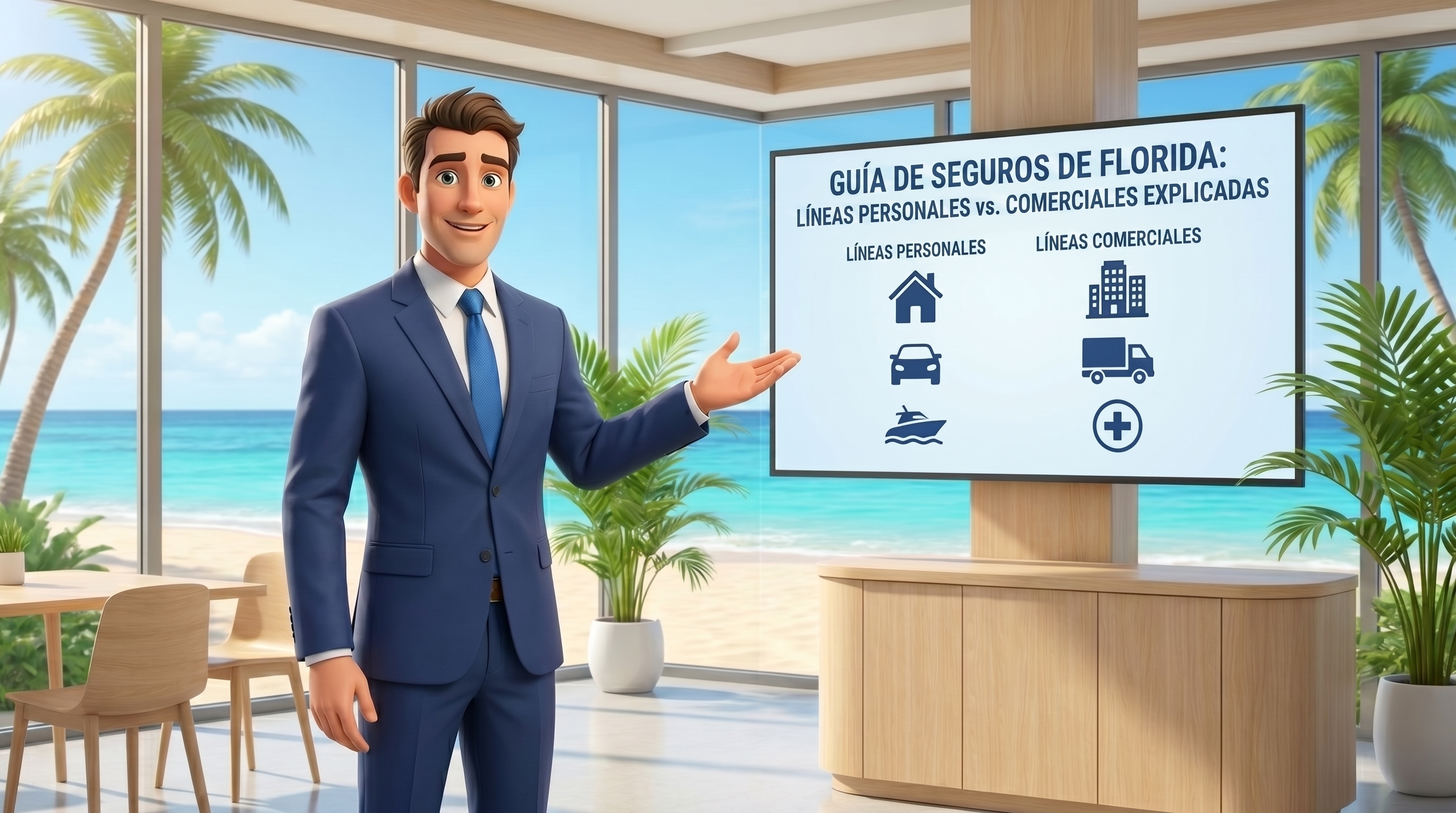 Guía de Seguros en Florida: Líneas Personales vs. Comerciales Explicadas